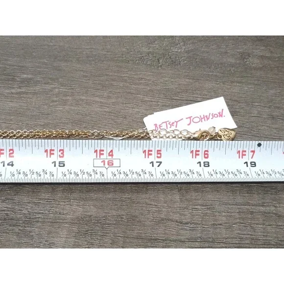 Betsey Johnson Back To Cool Owl Pink Glasses Faux Clock Pendant Necklace New - Picture 7 of 8